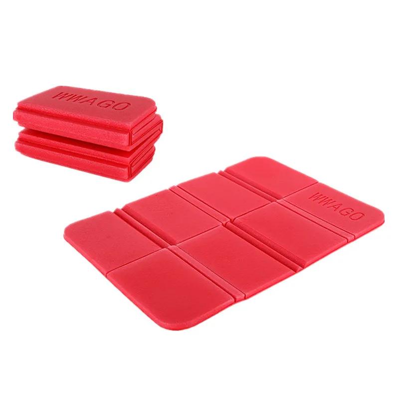 8 Couleurs Portable Simple Coussin Extérieur Pliant Coussin de Siège Tapis de Pique-nique Imperméable Résistant à l'Humidité EVA Produits Ménagers
