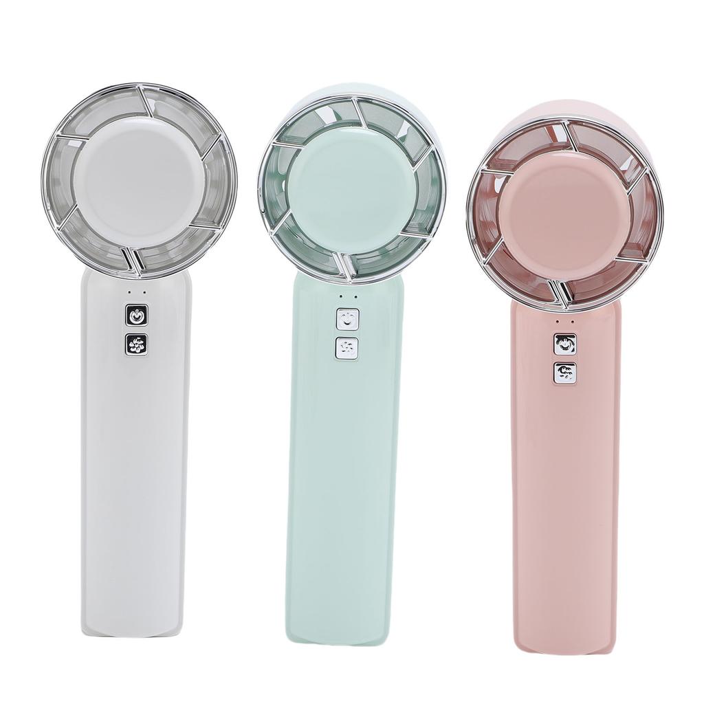 Portable Handheld Fan 5 Speed USB Rechargeable Cool Wind Hand Fan with Mountaineering Clip