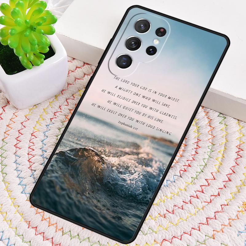 Jesus Christ God Bless You Silicone Phone Case For Samsung Galaxy Note 10 Pro S26 S25 S24 S23 S22 S21 Plus S25Ultra Capa Cover