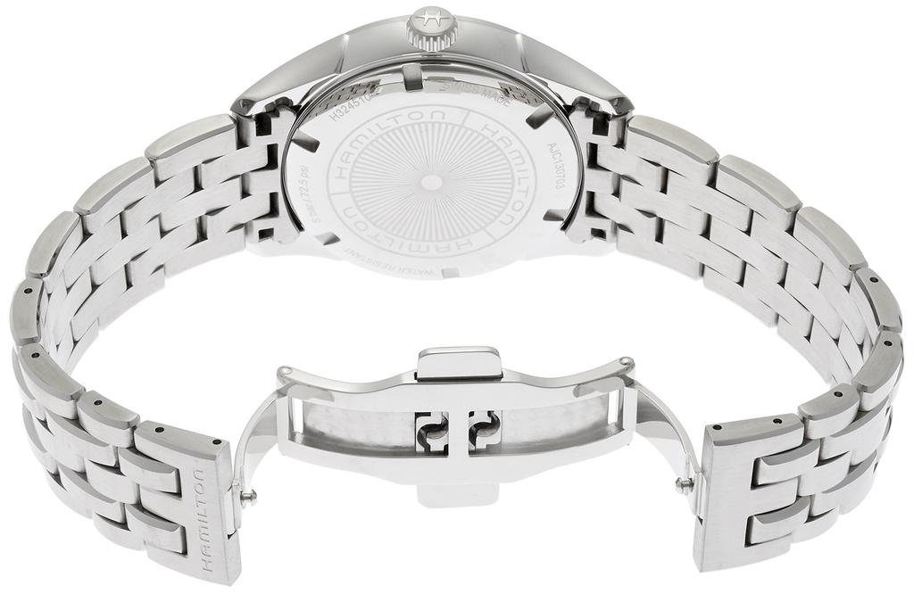 Hamilton Jazzmaster Gent H32451141 Men's Watch with Official Warranty [Official Import]