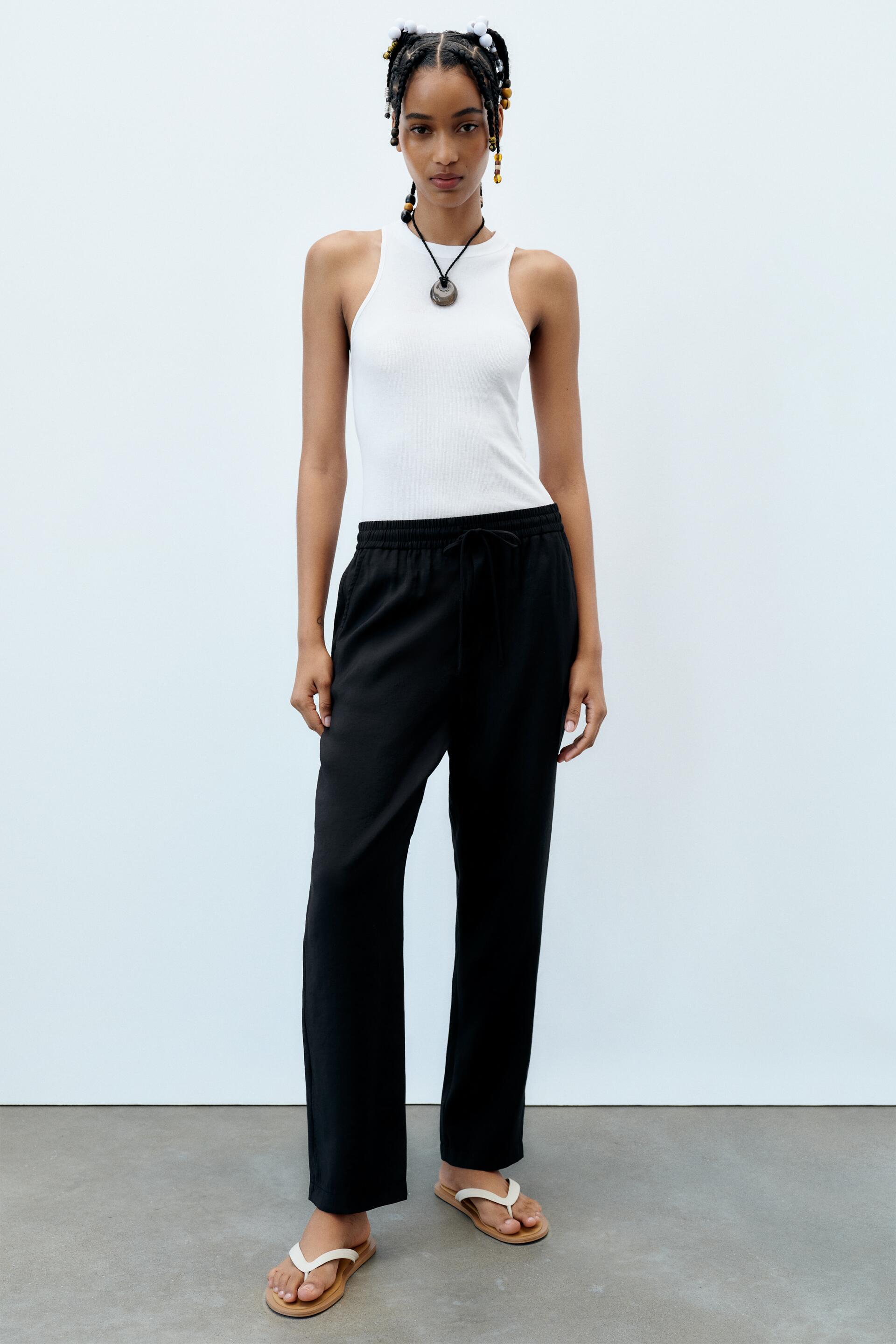 

СТРУЯЩИЕСЯ УКОРОЧЕННЫЕ БРЮКИ