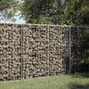 VidaXL Gabion Basket with Lid 100x50x100 Cm Galvanized Iron, Gabion Wall, Gabion Retaining Wall, Fence In 3295142