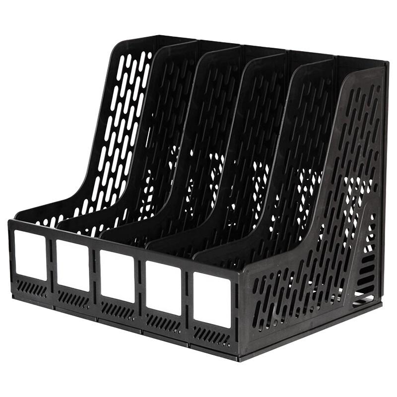 Deli Black Multi-Tier Office File Organizer