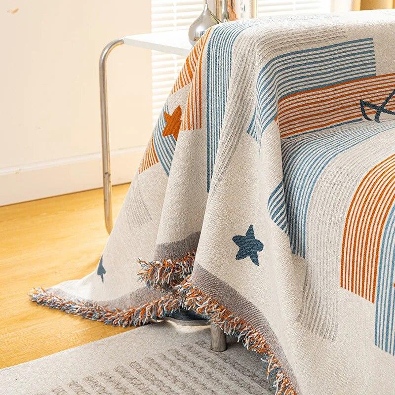 Cat Scratch Resistant Chenille Sofa Full Cover All-season Universal Nordic Anti Slip Sofa Towel