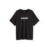 Levis Color Block Letter Print Cotton Crew Neck Short Sleeve T-Shirt Men Tops Black 16143-0084