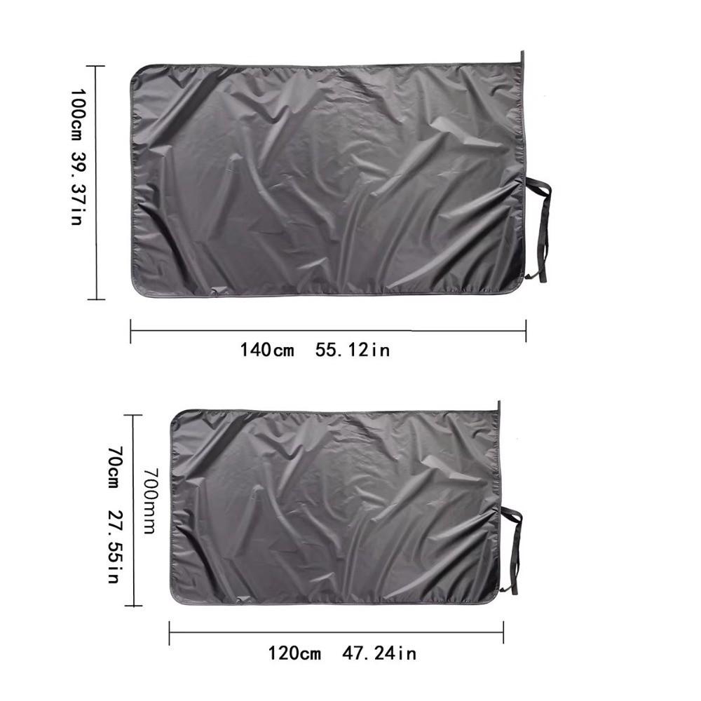 Universal 140×100cm Car Trunk Mat Waterproof Dustproof Pet Mat Foldable Portable Car Mat Cloth Auto Accessories
