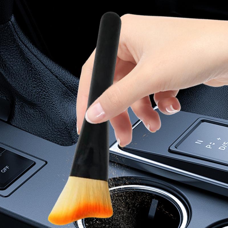 Car Dust Brush Automotive Detailing Brushes Auto Duster Interior Soft Bristles Brush Car Interior Dust Sweeping Car Accessories