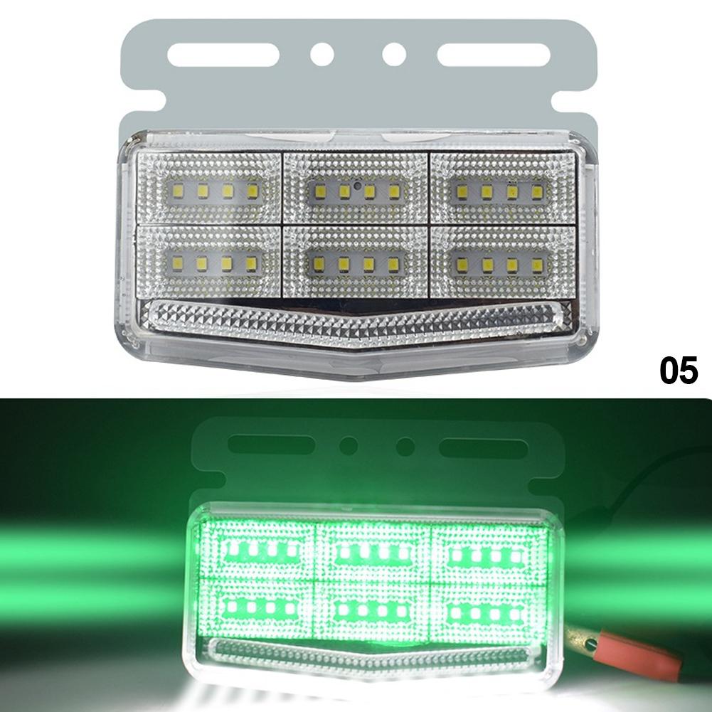 24V Truck Side Marker Indicator 42LED Super Bright Lights Waterproof Position Lamp For Off-Road Truck Trailer universal