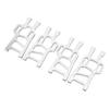 4 Pcs Front Rear Suspension Arms Set for HSP Racing 94111 1 10 RC Car Upgrade Parts Replacement