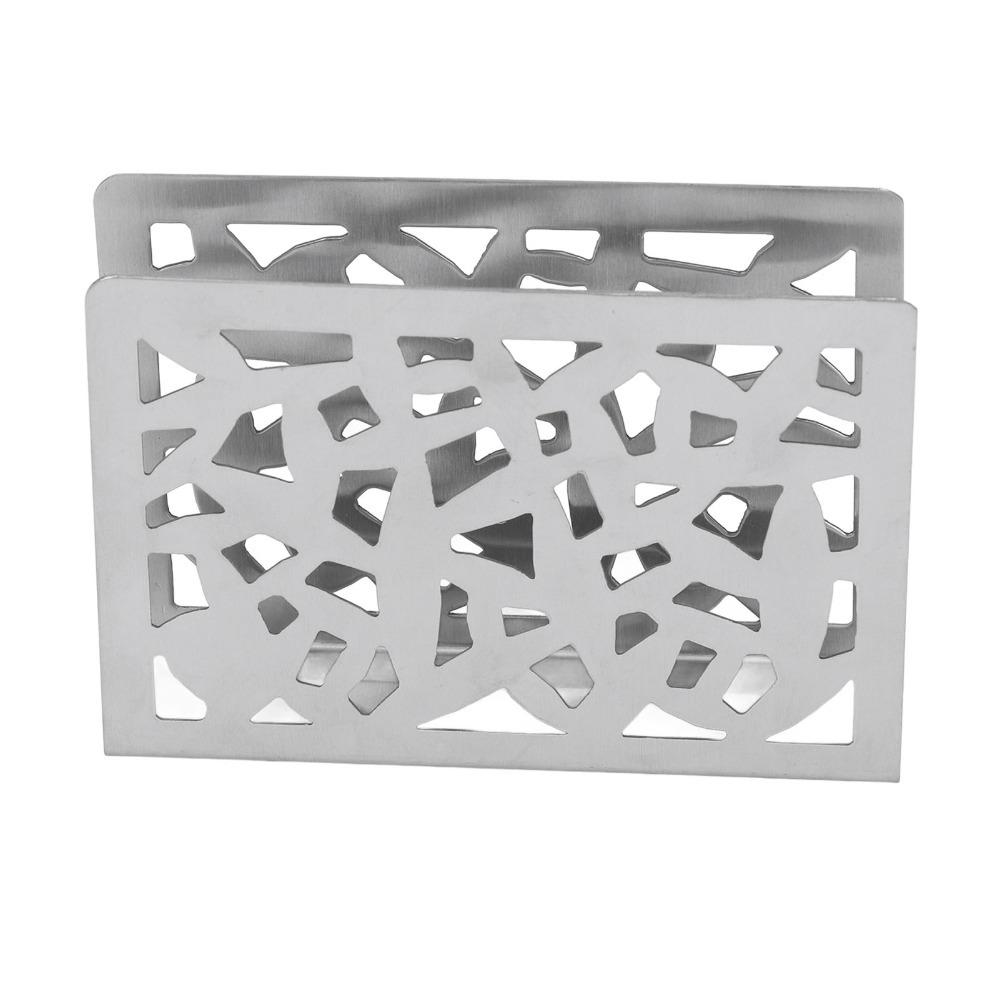 Stable Base Napkin Holder Glossy Edge Vertical Napkin Holder Metal Napkin Holder Restaurant
