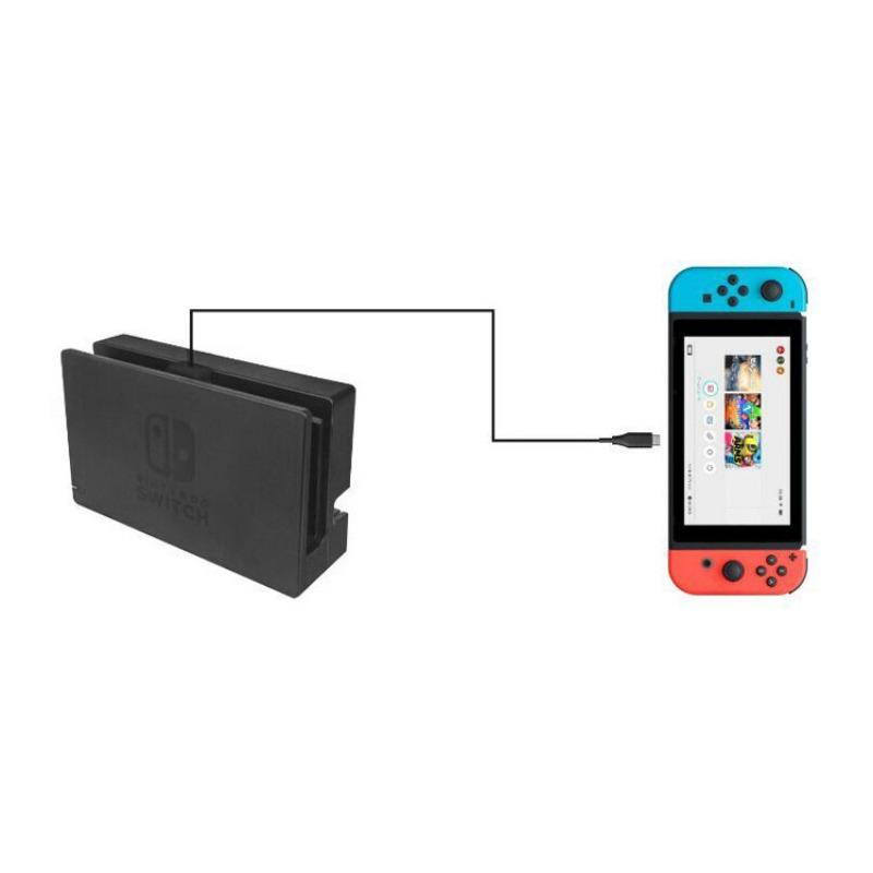 Extended Charge Cable for Nintendo Switch Original Stand