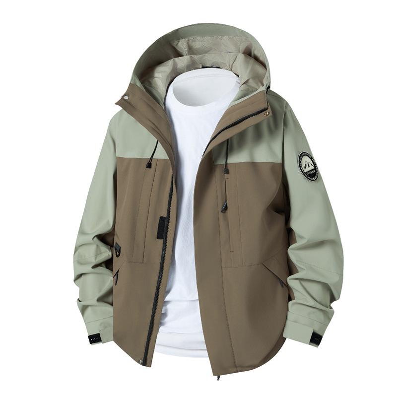 

Водонепроницаемая и ветрозащитная куртка для пар для активного отдыха и походов 3XL