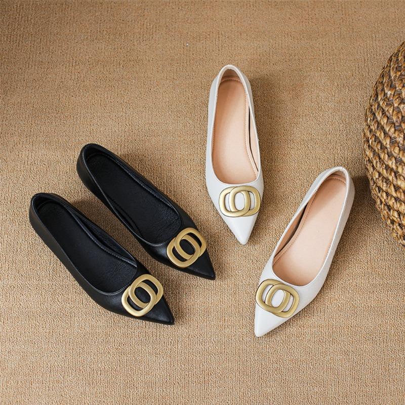 Spring New Square Head Inner Height Increase Single Shoes Women's Shallow Mouth Medium Heel Black High Heels Commuting Soft Sole Comfortable