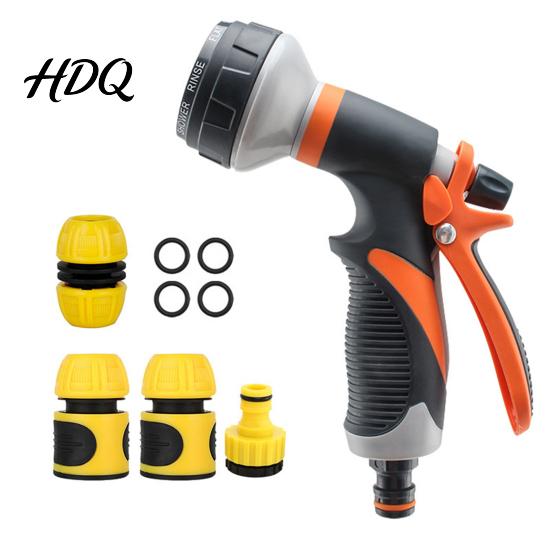 Labor-saving Water Nozzle Garden Hose Nozzle High Pressure Heavy Duty Hand Durable Sprayer Sprayer Adjustable for Plants Watering Car Washing