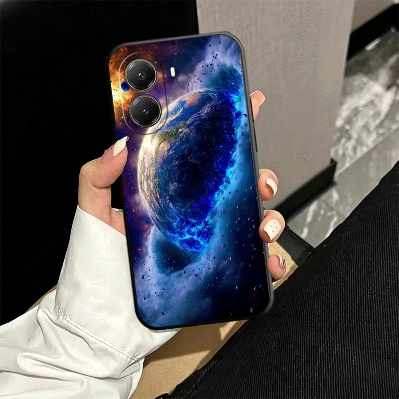 Earth Stars Space Universe Soft Phone Case for Xiaomi Poco X5 X6 X7 X8 Pro Max X3 F7 F8 Ultra M8 M7 M6 M5 Redmi 15 15C 14C 13C 1