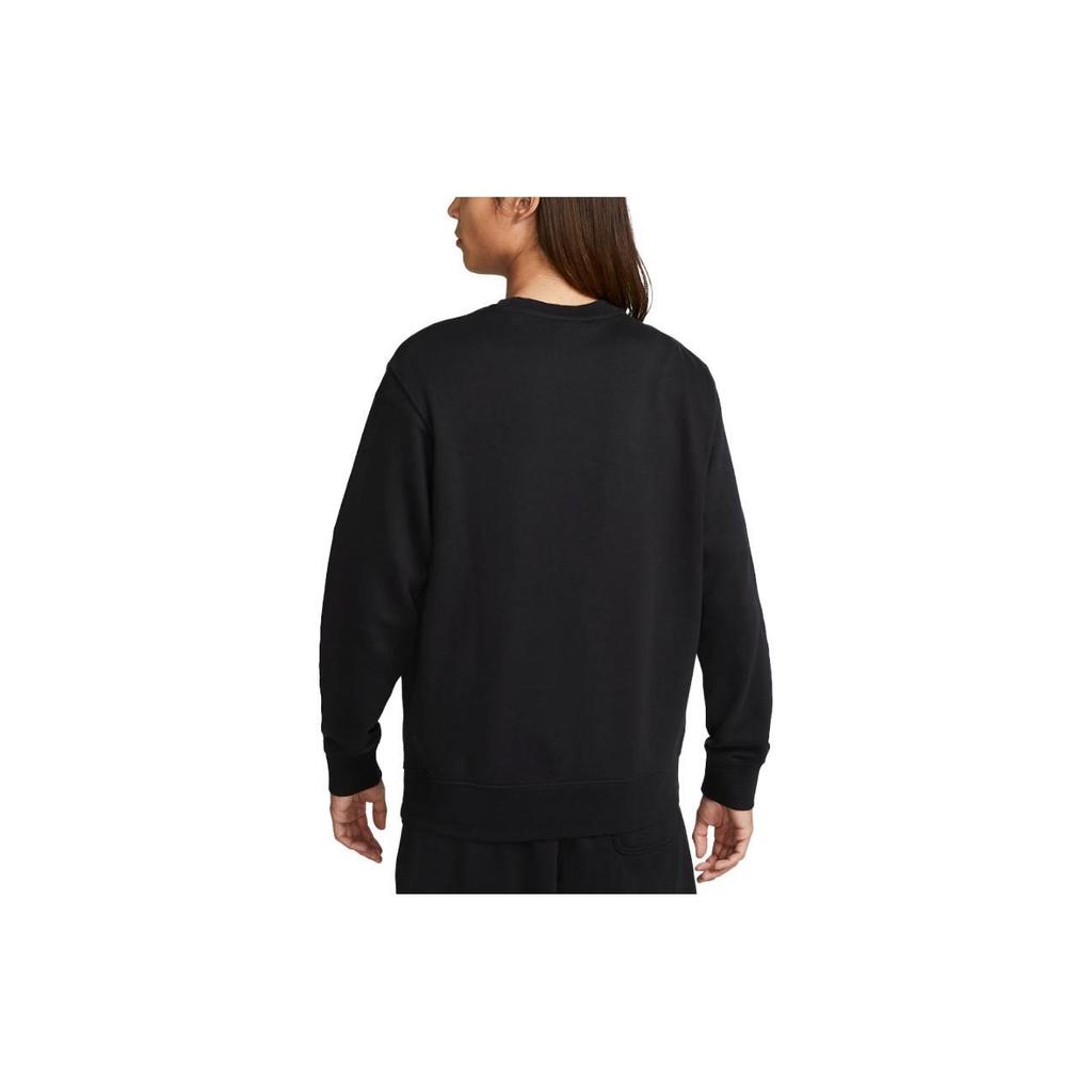 Nike Club Sweatshirts Men's Black Crew Neck Moderate Regular FB7685-010