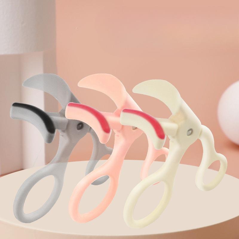 1Pc Eyelash Curler Comfort Grip Lash Curlers Achieve Perfect Curls in 5 Seconds Not Hurting Eyelashes Portable Classic White New