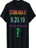 STORM AREA 51 They Can't Stop All Of Us Alien UFO T-Shirt