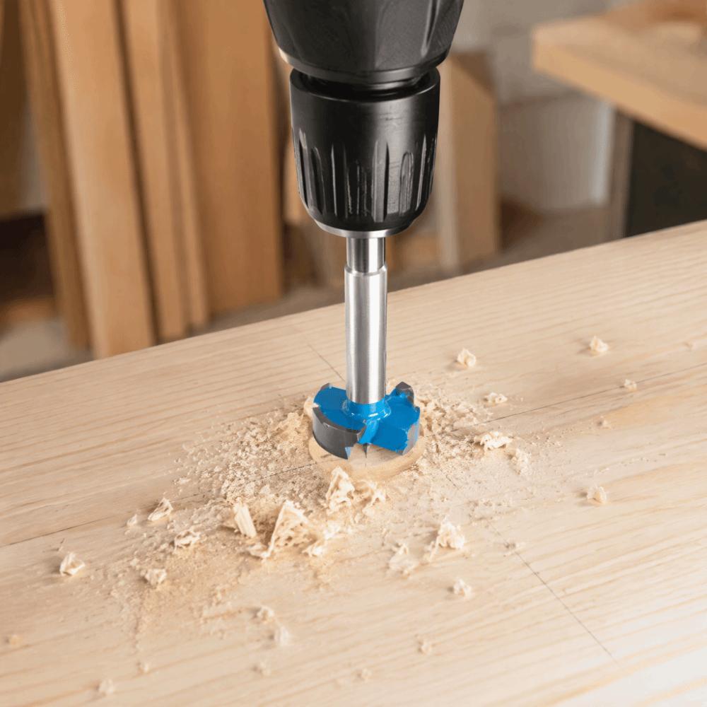 16mm (5/8 Inch) Diameter Wood Hole Saw Auger Opener Hinge Hole Drilling Bit  Hinge Installation