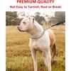 New 3 Size Stainless Steel Slip Chain Collar Adjustable Pet Accessories Dog Collar For Small Medium Large Dog Pitpull Collar