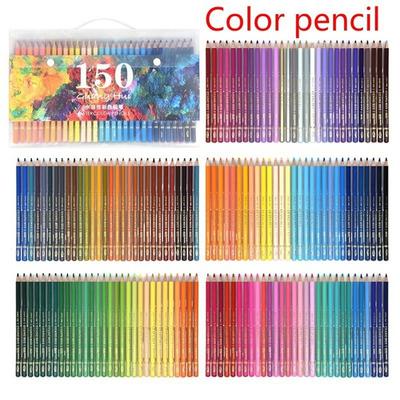 Artist Quality 48/72/120/150/180 Colors Lapices Watercolor Professional Soft Water Soluble Coloured Pencils Set for Fine Art Drawing Sketch 1 PCS