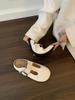 Fashion Slippers Women Summer Shoes Platform Slides Cover Toe Soft Rubber Retro Casual Mary Janes Leisure Shoes Cover Toe Womens Slipper