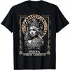 Norse Goddess Freya Celtic Viking Mythology T-Shirt 100% Cotton Adventurer Northern Europe Pirate Viking T-shirts for Men