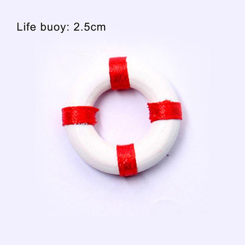 

Орнамент Пляж Мини Сделай Сам Микро Ландшафт Сказочный Сад Миниатюрный Декор Кукольный Дом Red Resin Life Buoy(2.5cm)