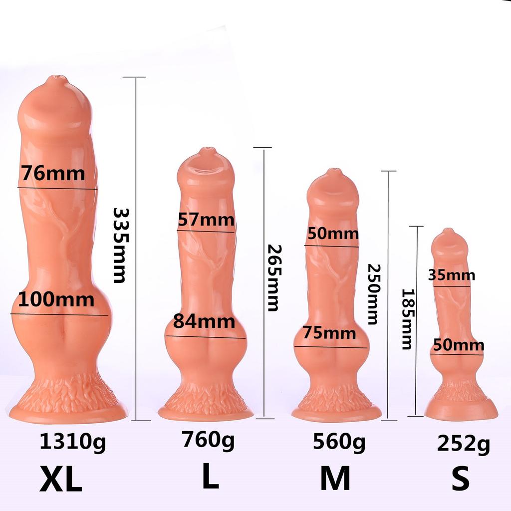 4 Size  Anal Plug Alien Dildo Adult Sex Toy Anal Masturbator Big Dick Fisting BDSM Realistic Dick Femdom PVC