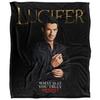Lucifer What Do You Desire? Soft Touch Blanket