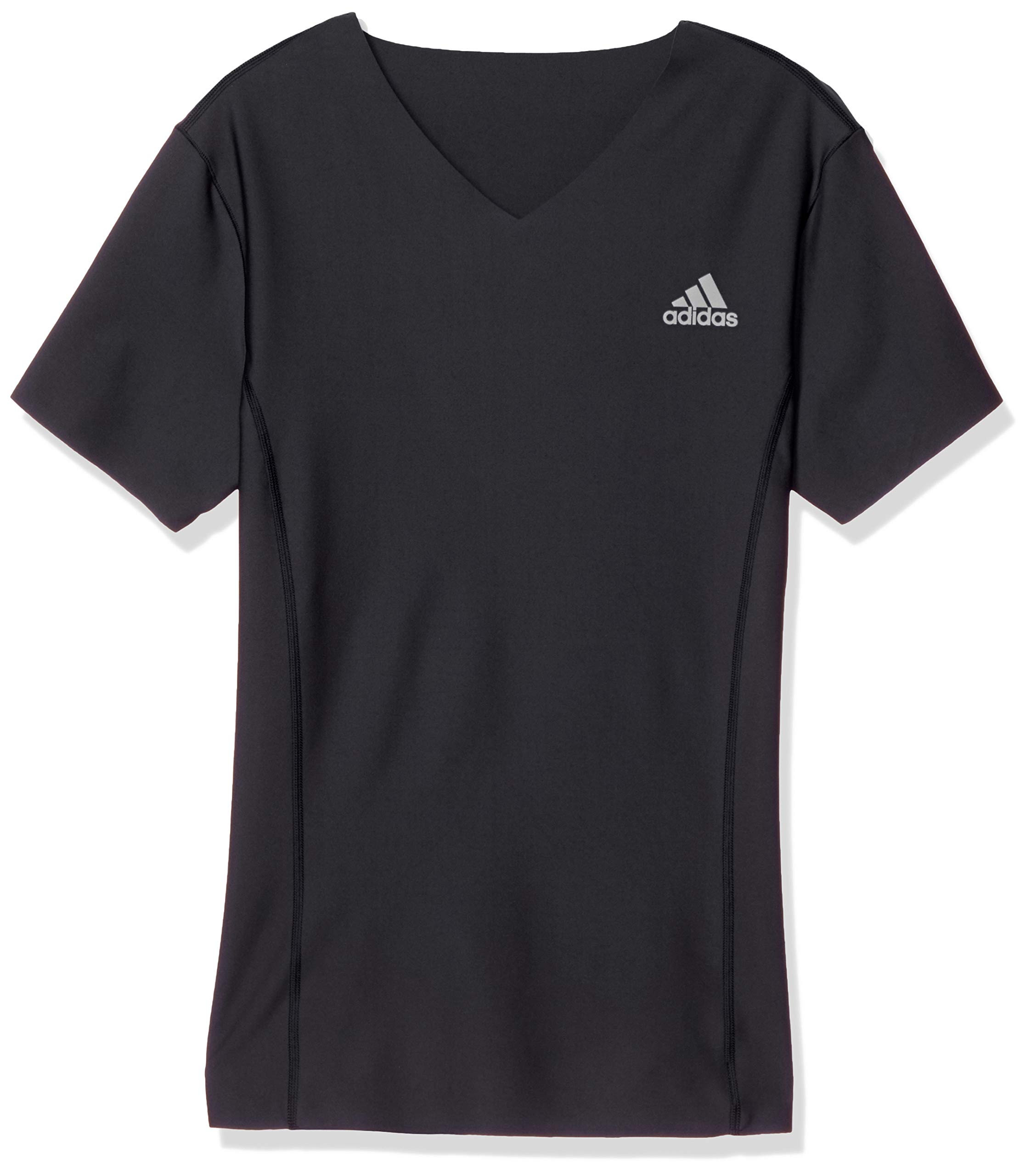 

Adidas Stretch Size L Men s Cut-Off V-Neck T-Shirt, Black, чёрный