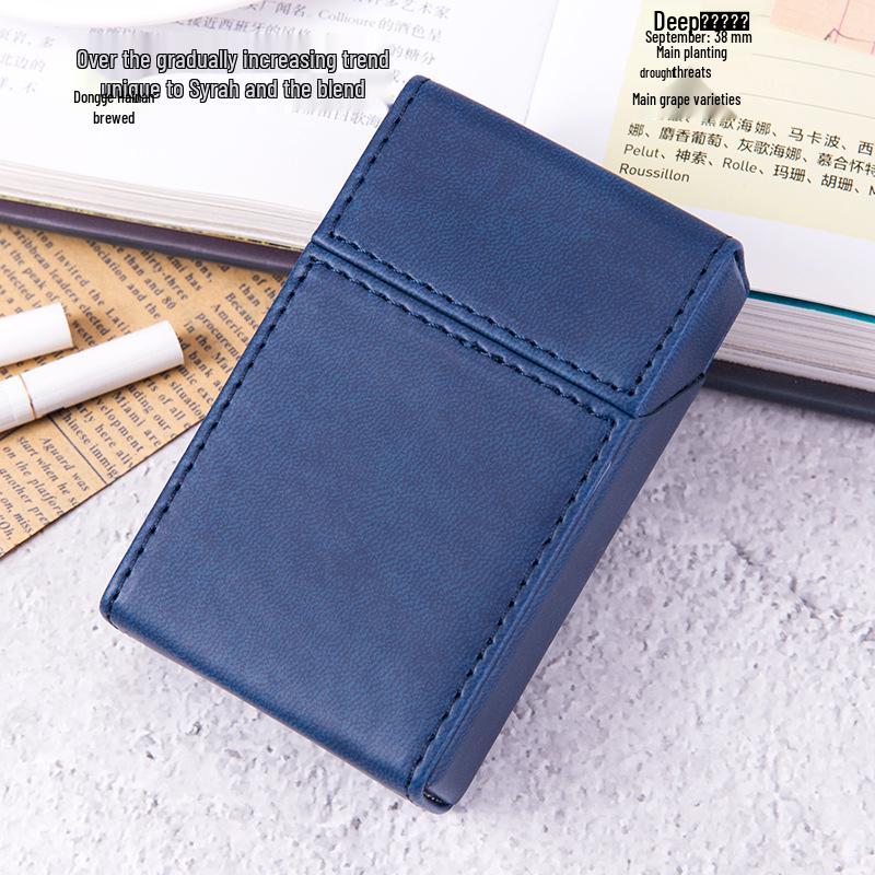 Creative Flip-Top Soft Pack Cigarette Case - 20 Sticks, Anti-Pressure, Portable Protection for Men