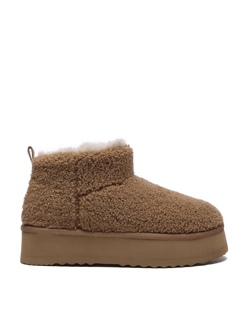 Everau Ultra Platform Teddycozy(Teddy Brown)