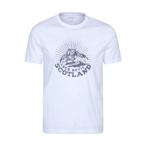 Mountain Warehouse Mens Ben Nevis Scotland Short-Sleeved T-Shirt