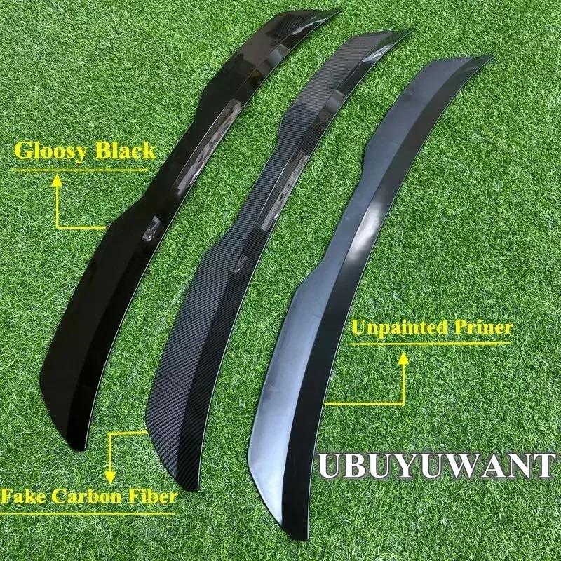 BGU1 Rear Roof Lip Spoiler For Dacia Duster 2019- Up Roof Spoiler Gloss Black Accessories Body Kit Factory Style Car Rear Wing