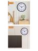 10-14 Inch Silent Wall-Mounted Study & Bedroom Clock
