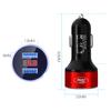 Car Charger USB Ports Fast Charging Digital Display Car Chargers For Ford Focus Mondeo Kuga Fiesta MK7 Escort Explorer Edge 2 4 MK2 MK4