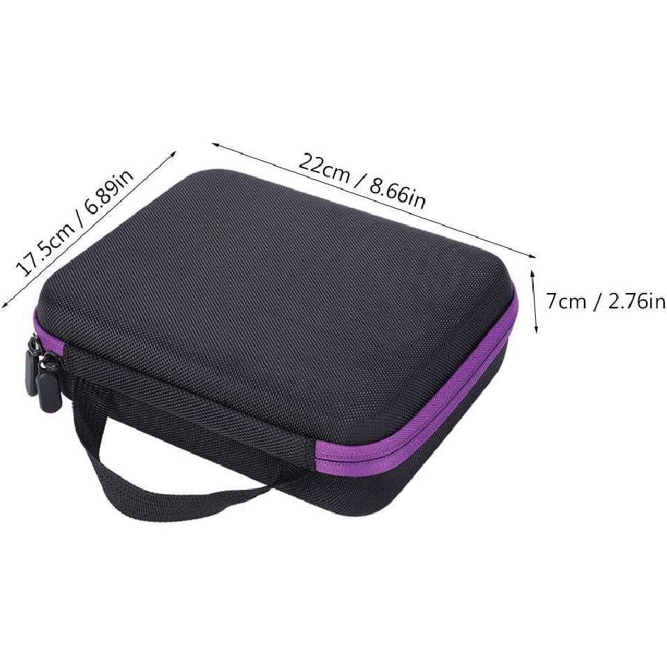 Joyzan Diamond Painting Storage Containers, 30 Slots Portable Bead Art Kit Box Shockproof Accessories Tools Craft Case Organizer Jewelry DIY 5D Seeds