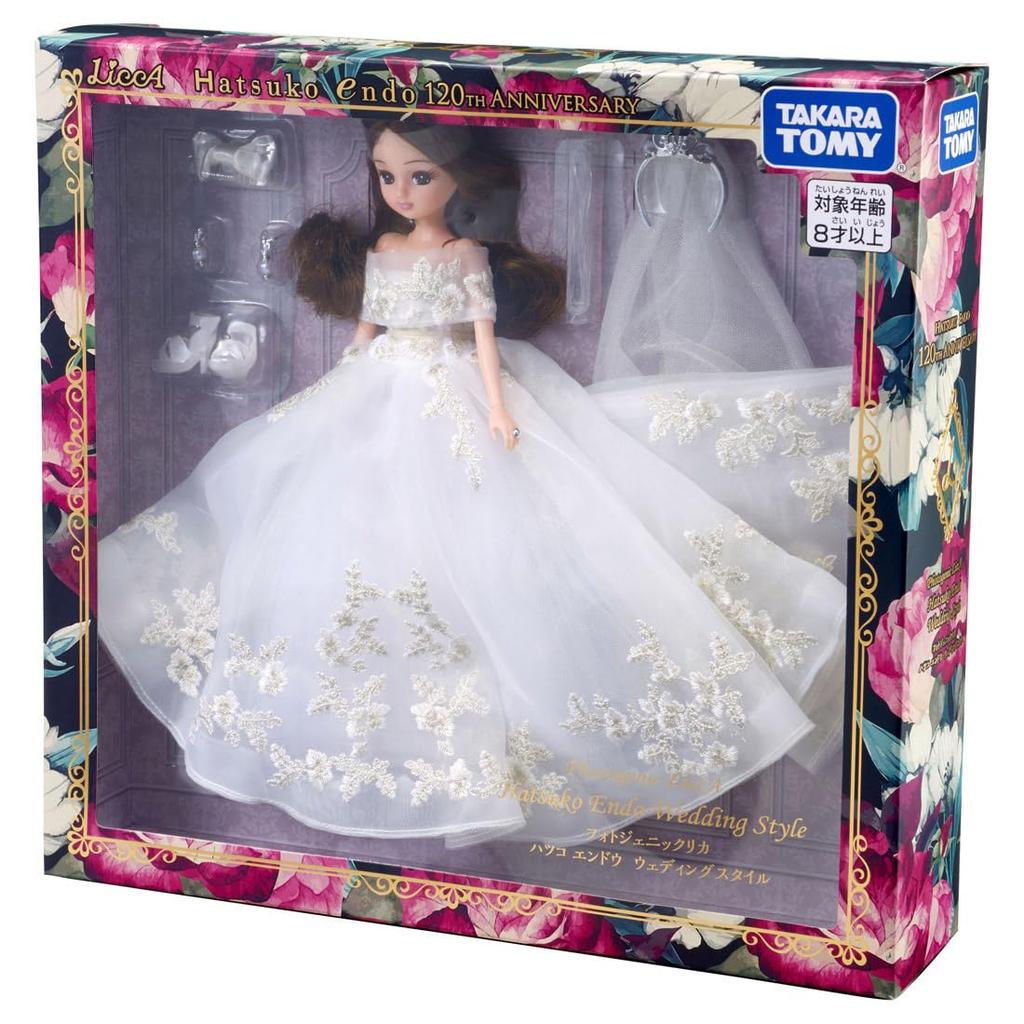 TAKARA TOMY Doll Photogenic Licca Hatsuko Endo Wedding Style Licca-chan