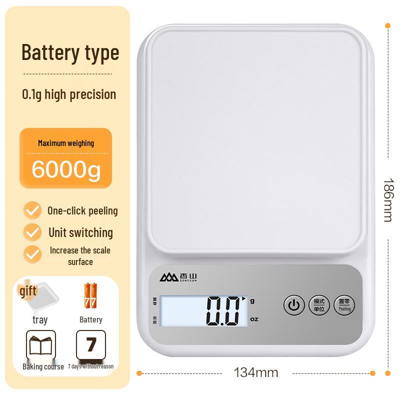 High Precision Kitchen Gram Scale for Baking