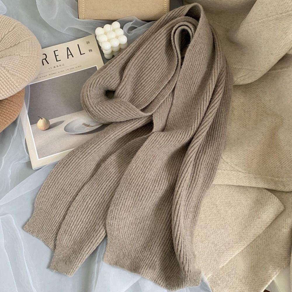 Brand Sweater Tops Warm Warm Shawl Wrap Women  Scarf Korean Style Scarf Autumn Winter Shawl Scarf