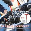 3-in-1 Auto & Motorfiets Reparatie Gereedschapskist Bougietrekker Dopsleutel 16mm (5/8") 21mm (13/16") met T-handvat