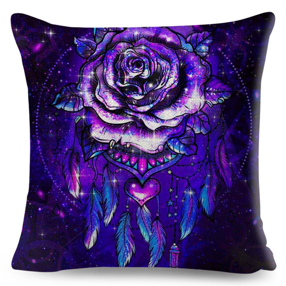 Fantasy Dream Catcher Series Decorative Pillowcase Bohemian watercolor cushion cover Sofa office seat cushion cover Home decor