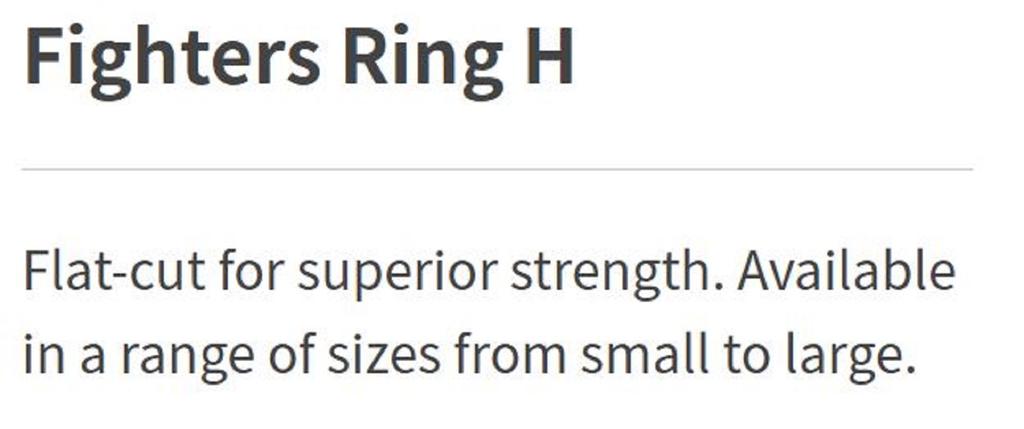 Maria Split Ring Fighter's Ring H Size 2 (5276)
