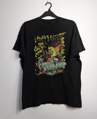 Vintage Cobra Starship T Shirt Fractal Design Black Band NT113 FREE SHIPPING