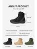 2025 Tactical Military High-Top Combat Boots - Outdoor & Desert Work Mountaineering Shoes