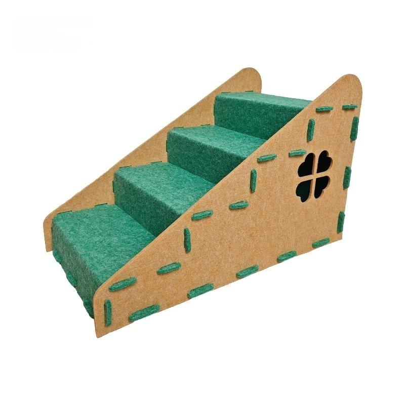 Sturdy Non-Slip Pet Steps Ramp for Dogs Cats, Multifunctional Lightweight Climbing Ladder for Bed Sofa Car Home Use