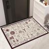 Кольцо для дверной проволоки Talot Manual Floor Mat Грязеотталкивающий Пылеотталкивающий Коврик для бытовой входной двери Грязеотталкивающий коврик