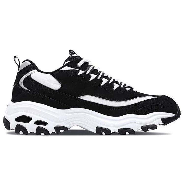 Skechers D'Lites 1.0 'Black White' 666063-BKW