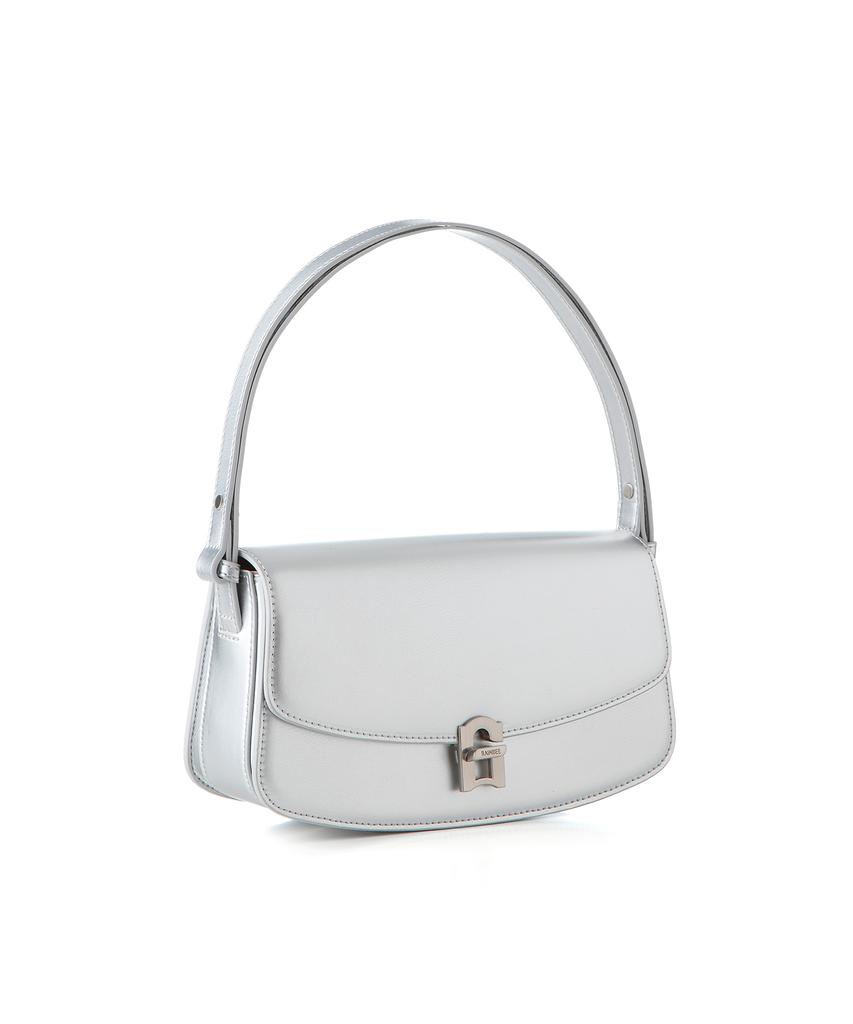 Rainbee Jute Bag_ Silver